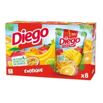 Pack Diego Exotique 8*20CL