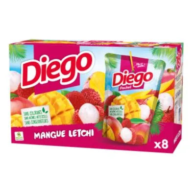 Pack Diego Mangue Letchi 8*20CL