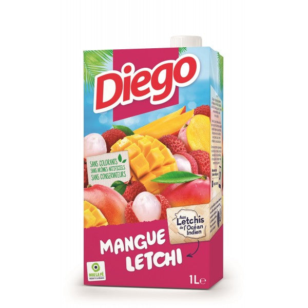 Pack Diego Mangue Letchi (6*1L)